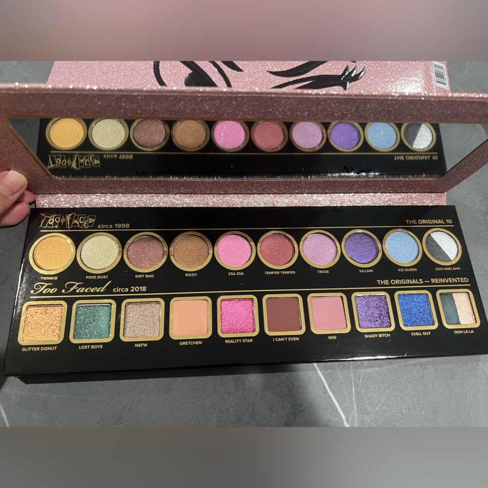 Too Faced Then and Now Eyeshadow Palette New
